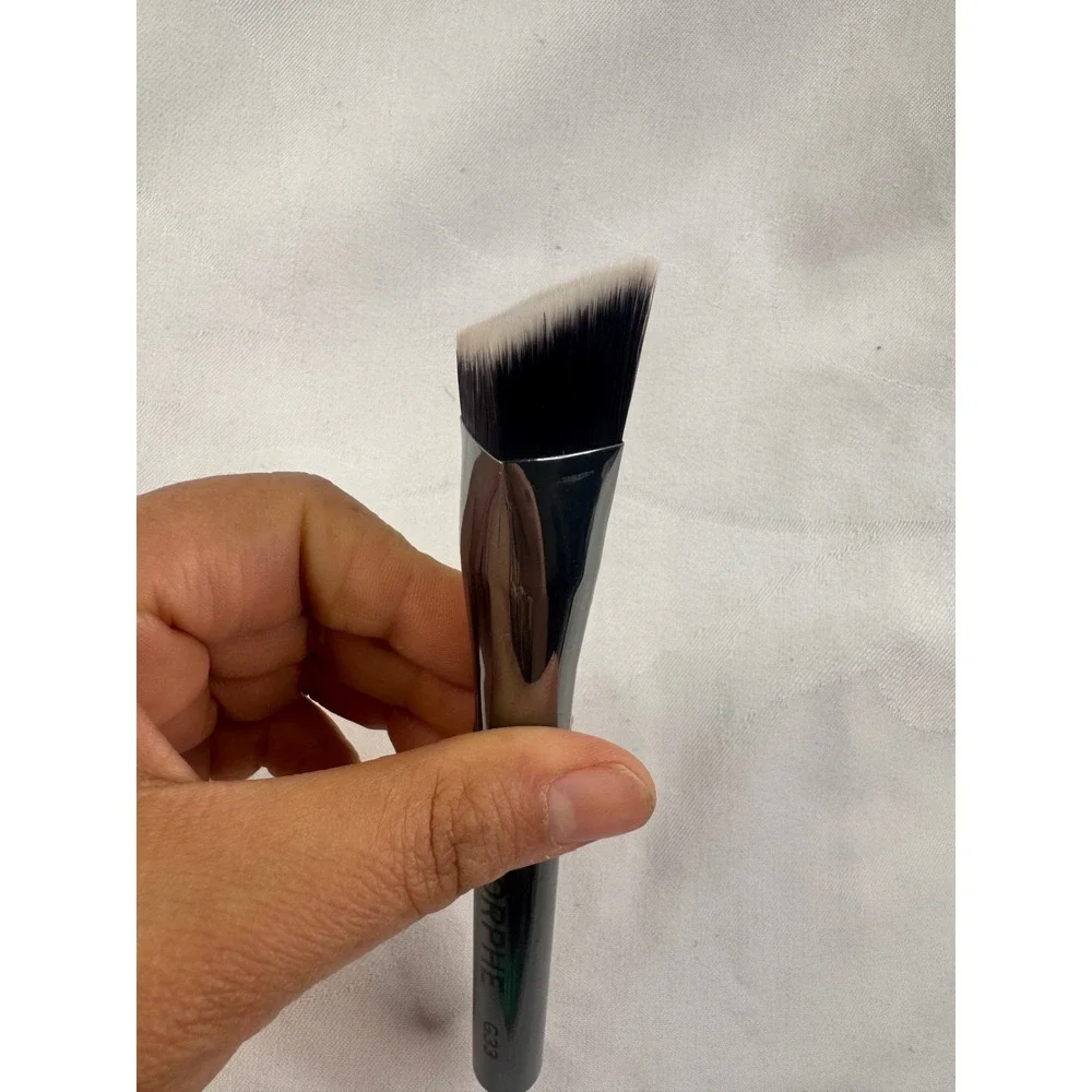 Morphe G33 Gunmetal Series Angled Buffer Makeup Brush Synthetic Blending Tool
